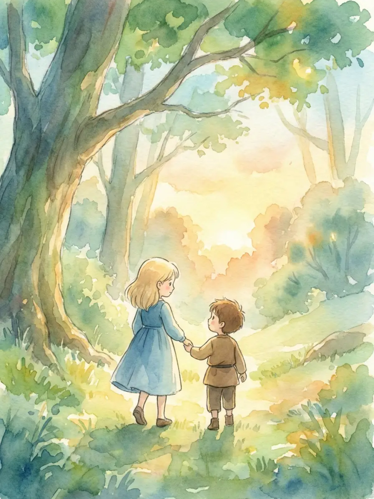 Cover: The Little Brother and Sister