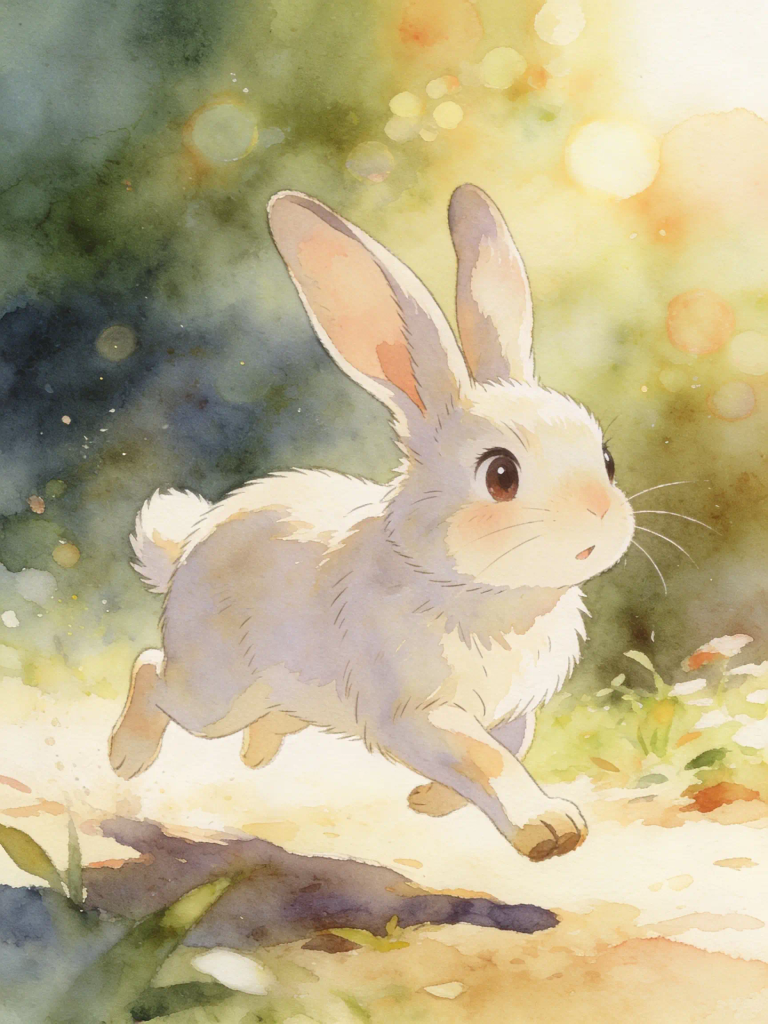 THE RABBIT and THE GREEDY MONKEY