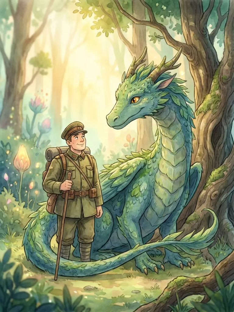 THE SOLDIER and THE DRAGON