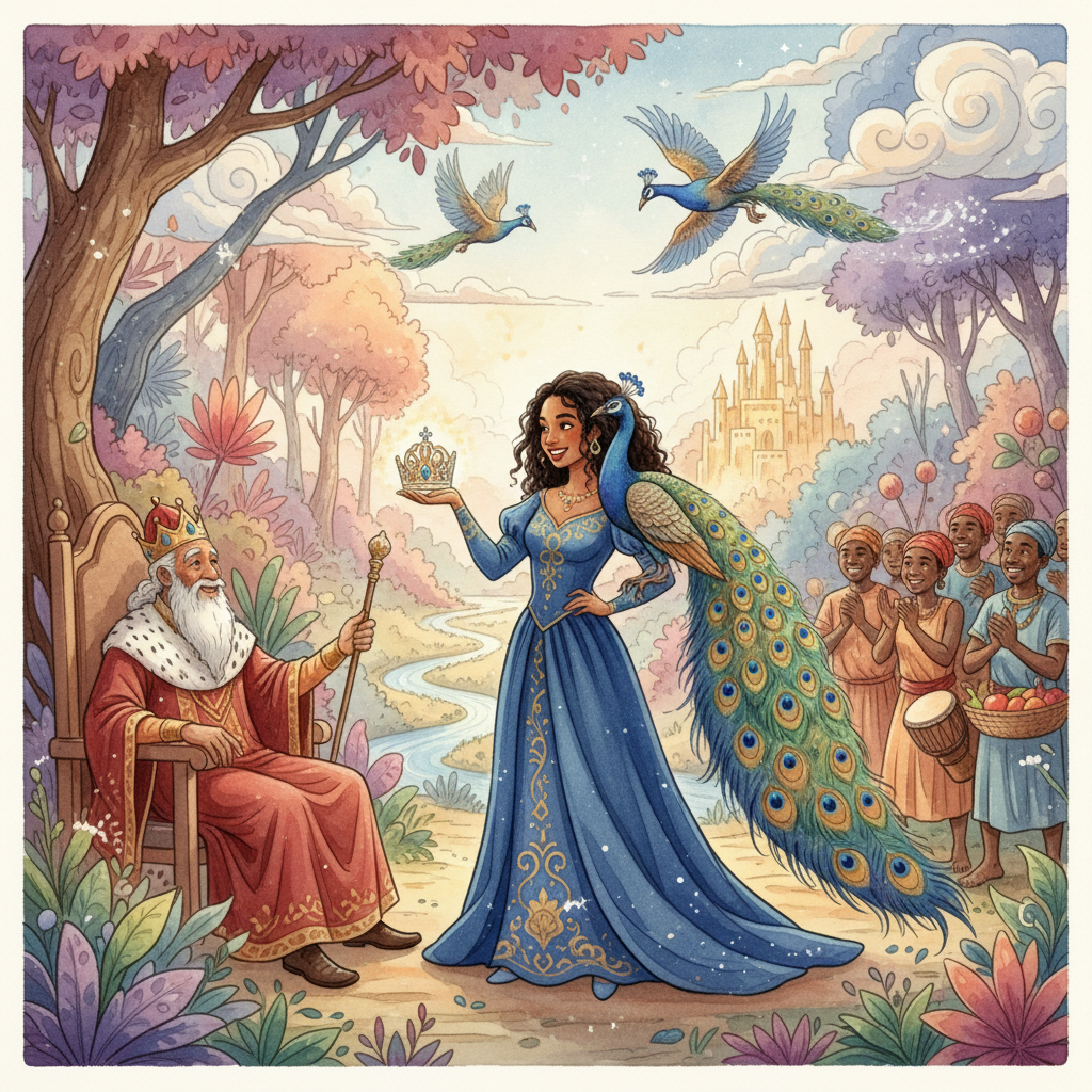 DE KING and DE PEAFOWL