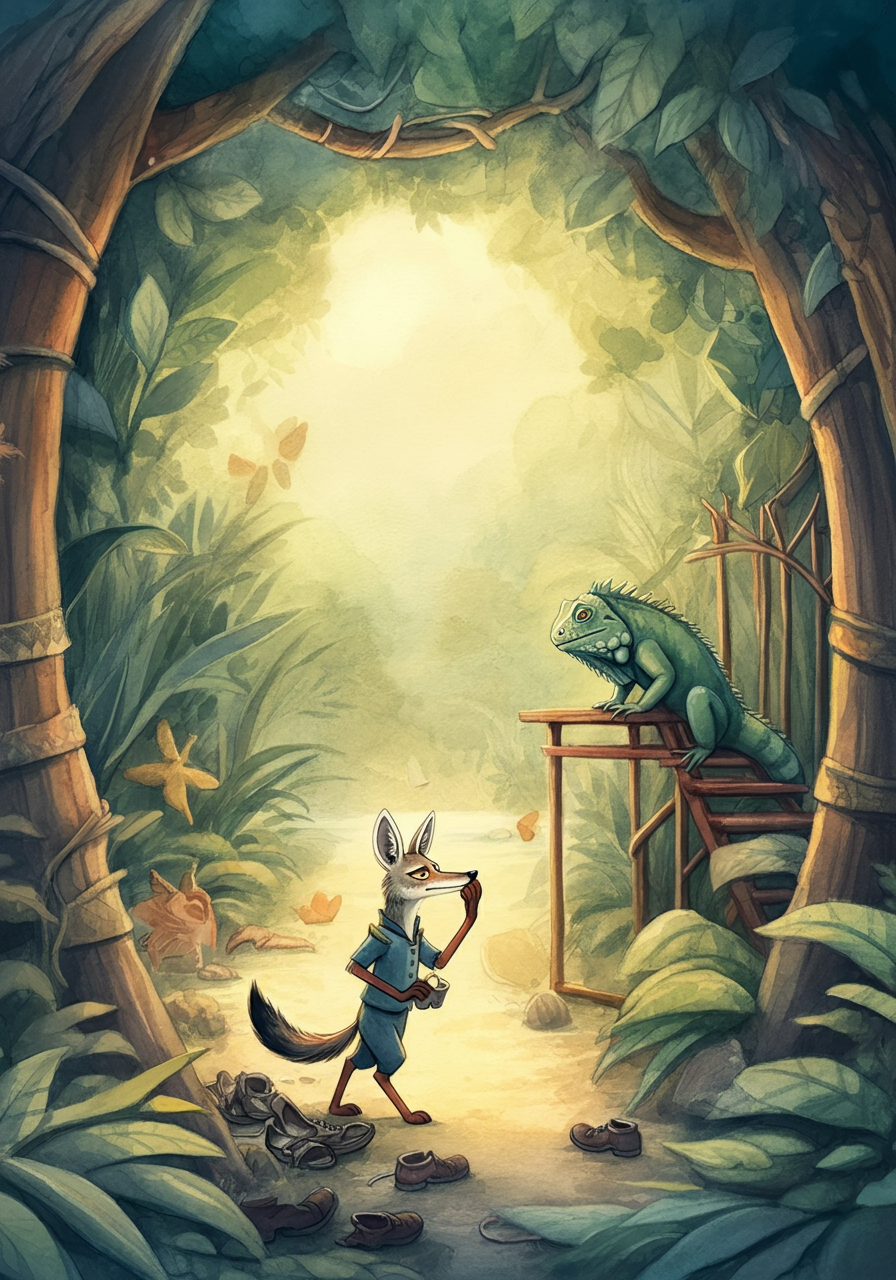 THE JACKAL and THE IGUANA