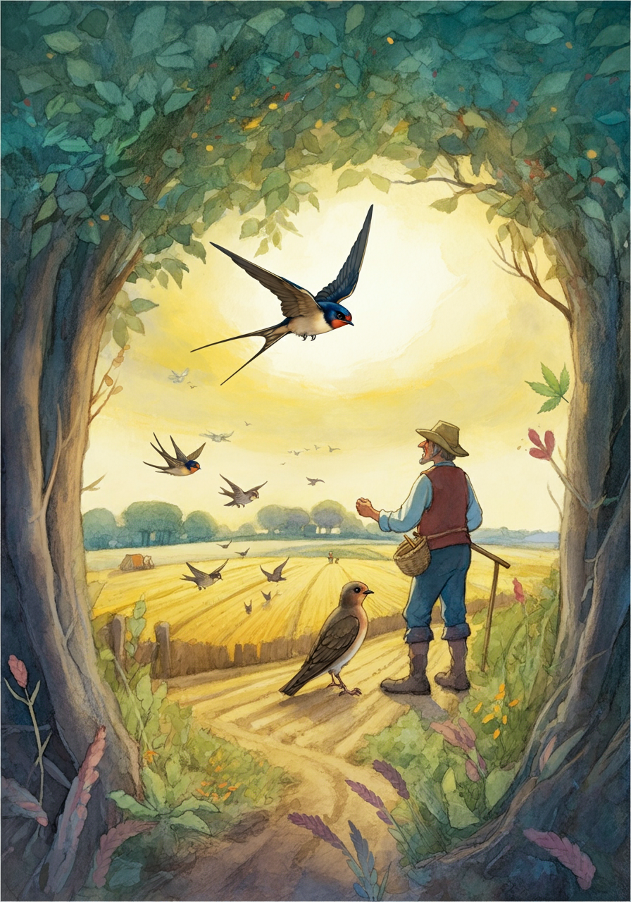 THE SWALLOW and THE OTHER BIRDS