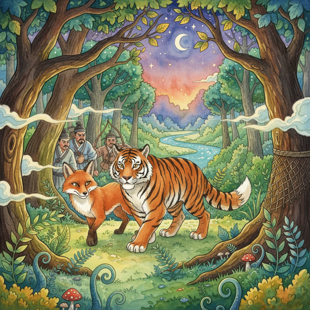 THE TIGER, THE FOX, and THE HUNTERS