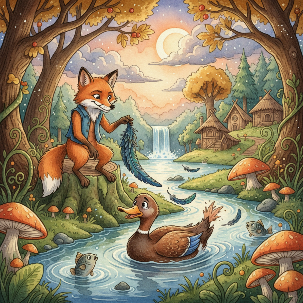 WHY the DIVER DUCK HAS so FEW TAIL FEATHERS