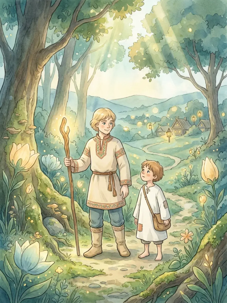 SILA TSAREVICH and IVASHKA with the WHITE SMOCK