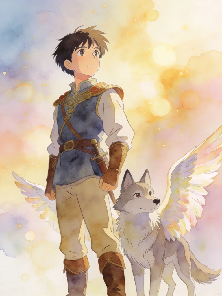 STORY of LYUBIM TSAREVICH and the WINGED WOLF