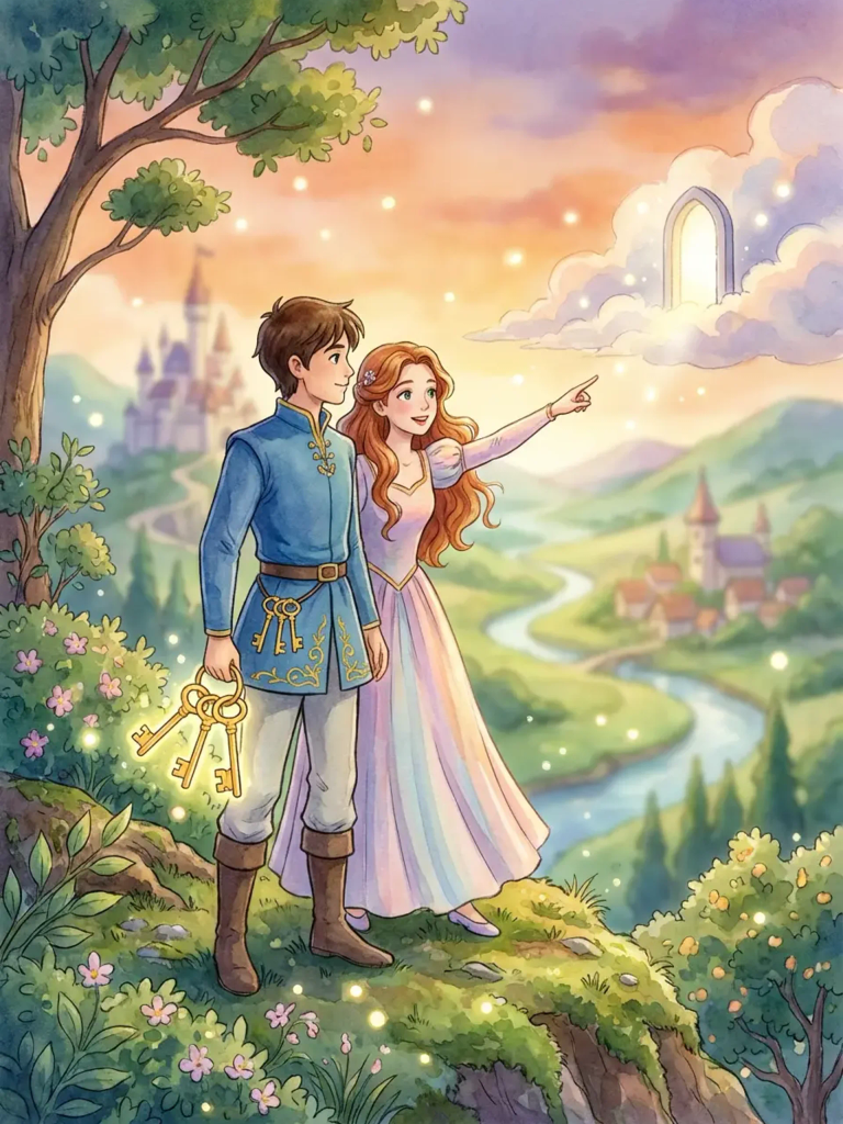 STORY of PRINCE PETER with the GOLDEN KEYS, and the PRINCESS MAGILENE