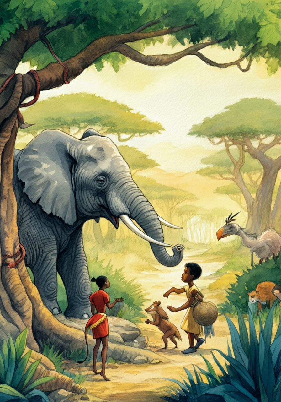 Cover: AFRICAN FABLES