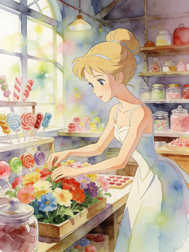 STORY of the CRYING POMEGRANATE and the LAUGHING BEAR