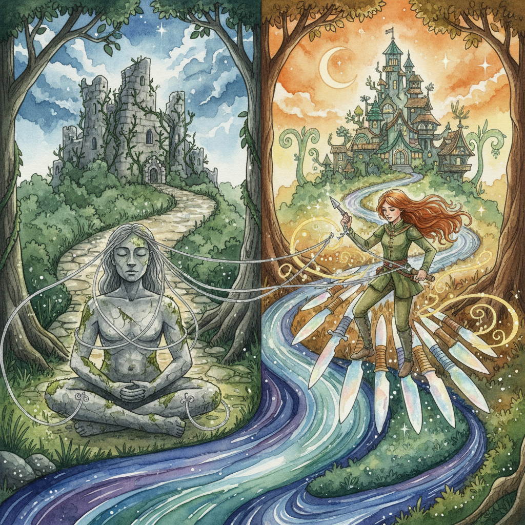 Cover: STONE-PATIENCE and KNIFE-PATIENCE