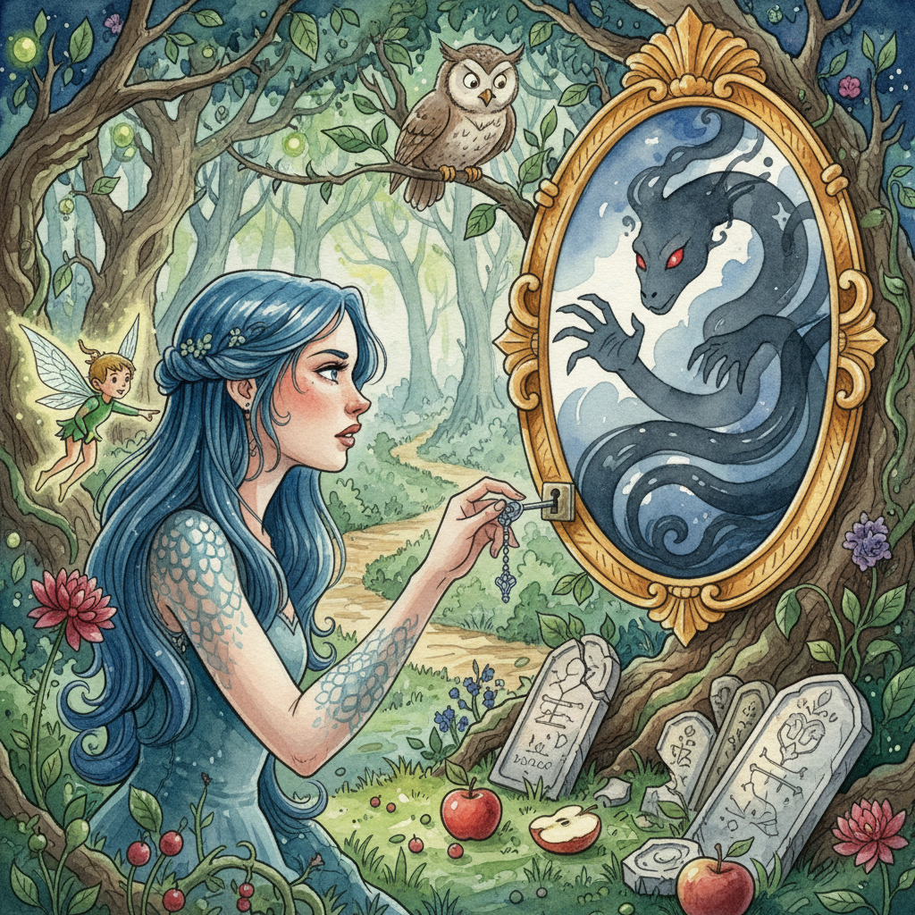 THE SERPENT-PERI and THE MAGIC MIRROR