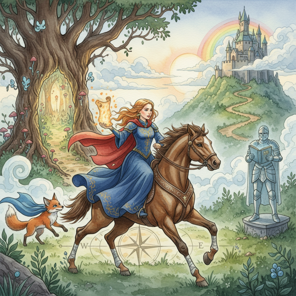 THE STORY of THE HALF-MAN-RIDING-ON-THE-WORSE-HALF-OF-A-LAME-HORSE