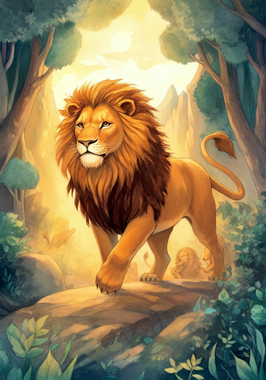 Cover: The Prince and the Lions