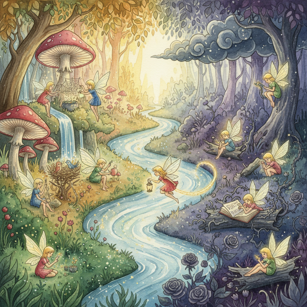 Cover: The Ten Little Fairies