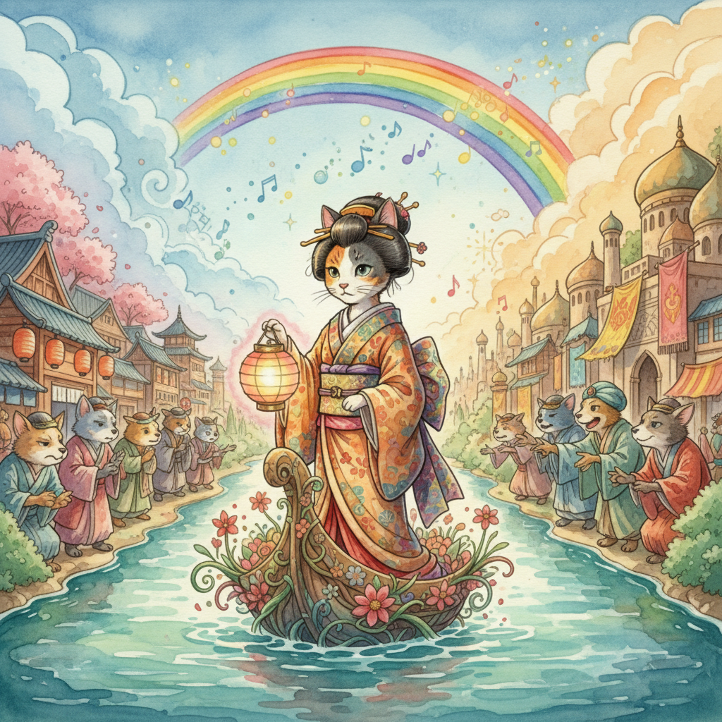 Cover: PUSS GEIKO and HER TRAVELS