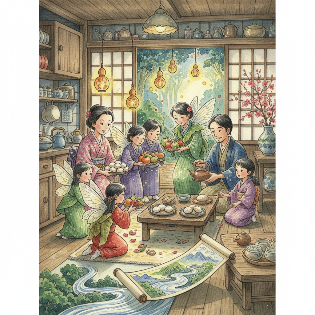 Cover: THE FAIRIES of THE KITCHEN