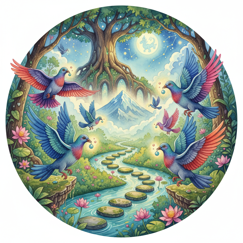 Cover: THE PILGRIM PIGEONS