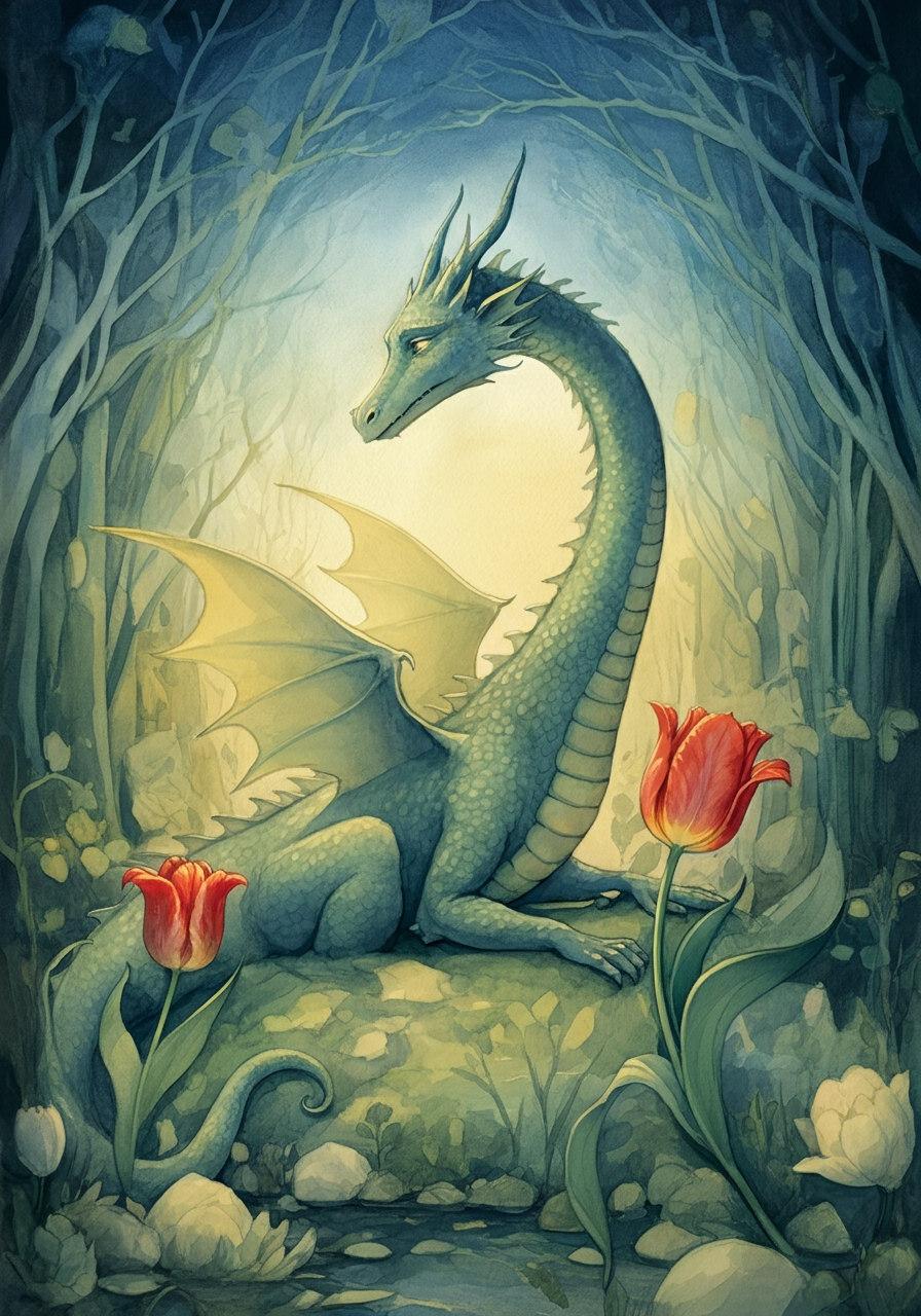 TURK, TURBAN, TULIP and DRAGON