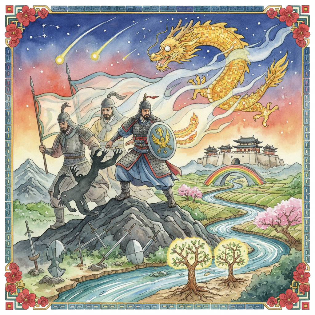 EPOCH of the THREE KINGDOMS.—KORAI