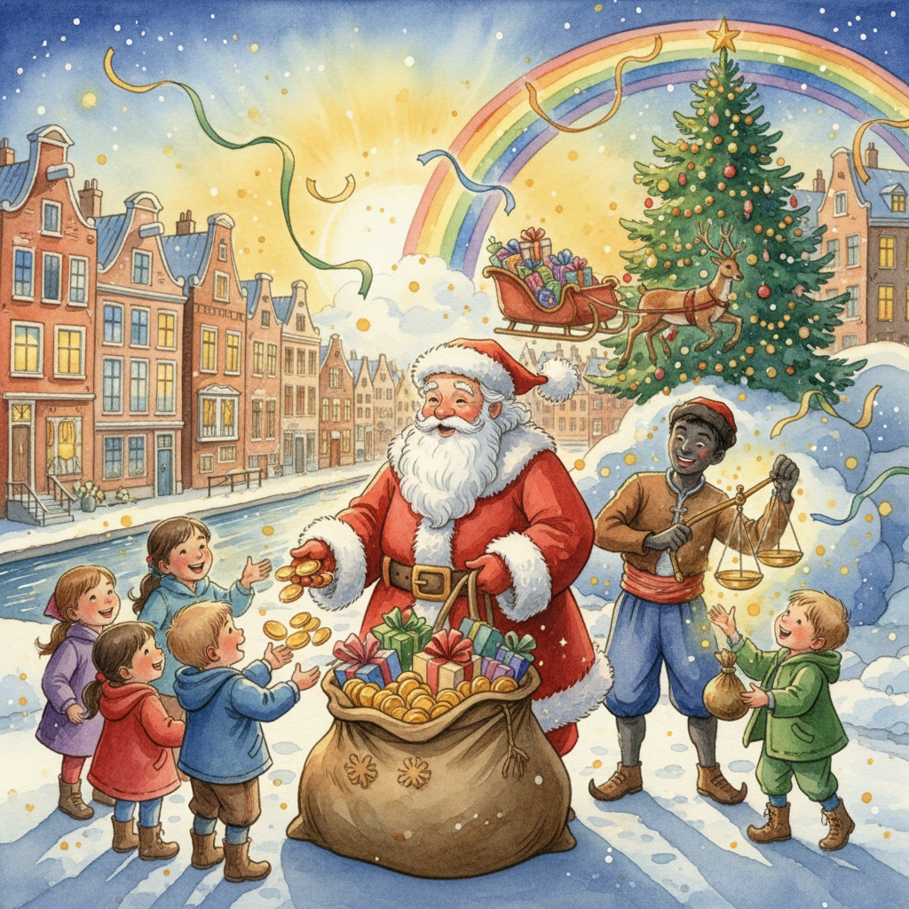 SANTA KLAAS and BLACK PETE