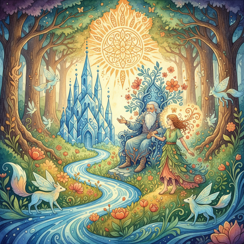 THE ICE KING and HIS WONDERFUL GRANDCHILD