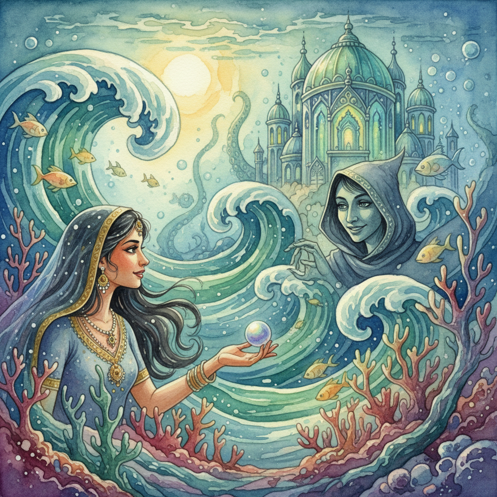 Cover: THE PALACE UNDER THE WAVES