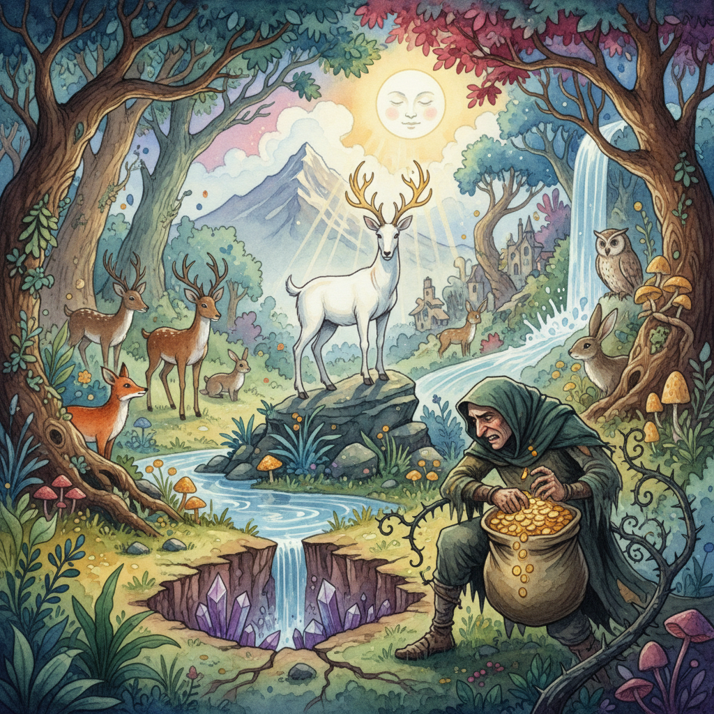 Cover: THE WHITE CHAMOIS