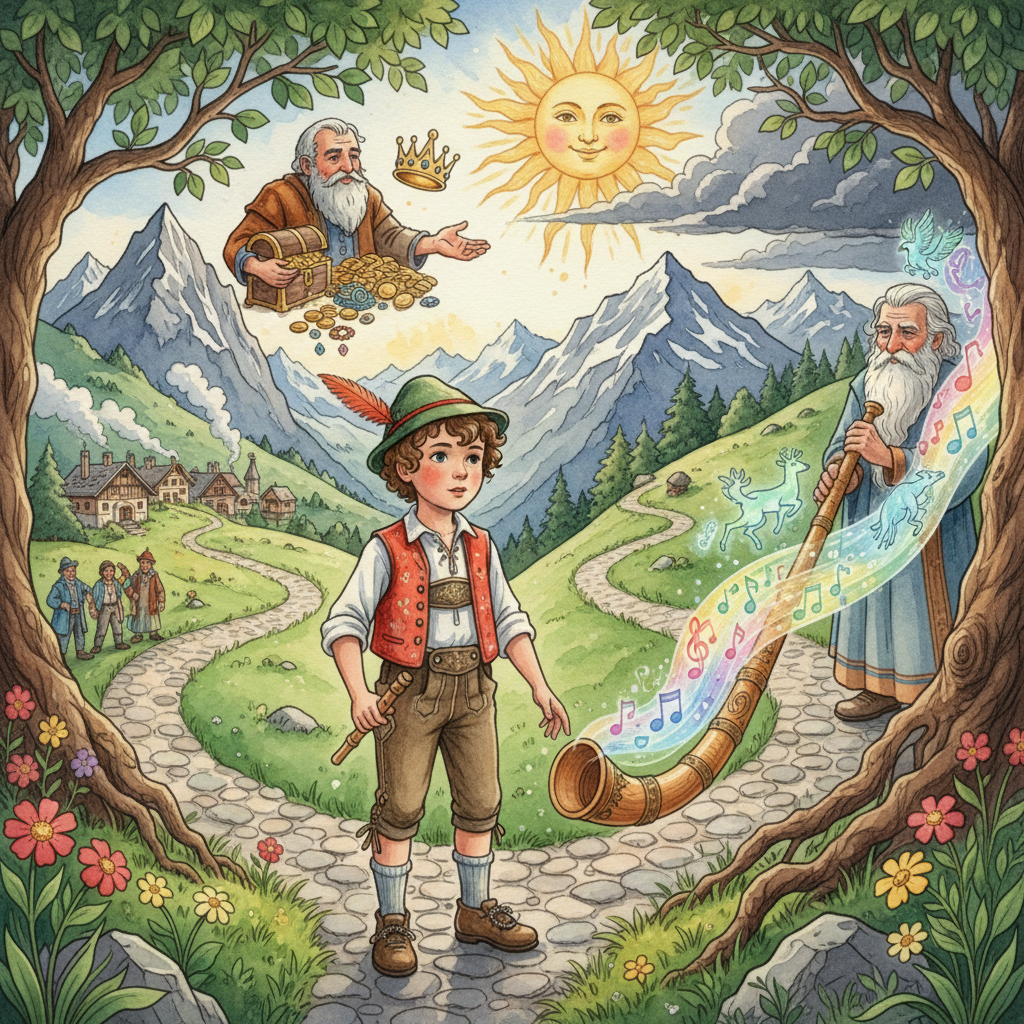 Cover: THE WONDERFUL ALPINE HORN