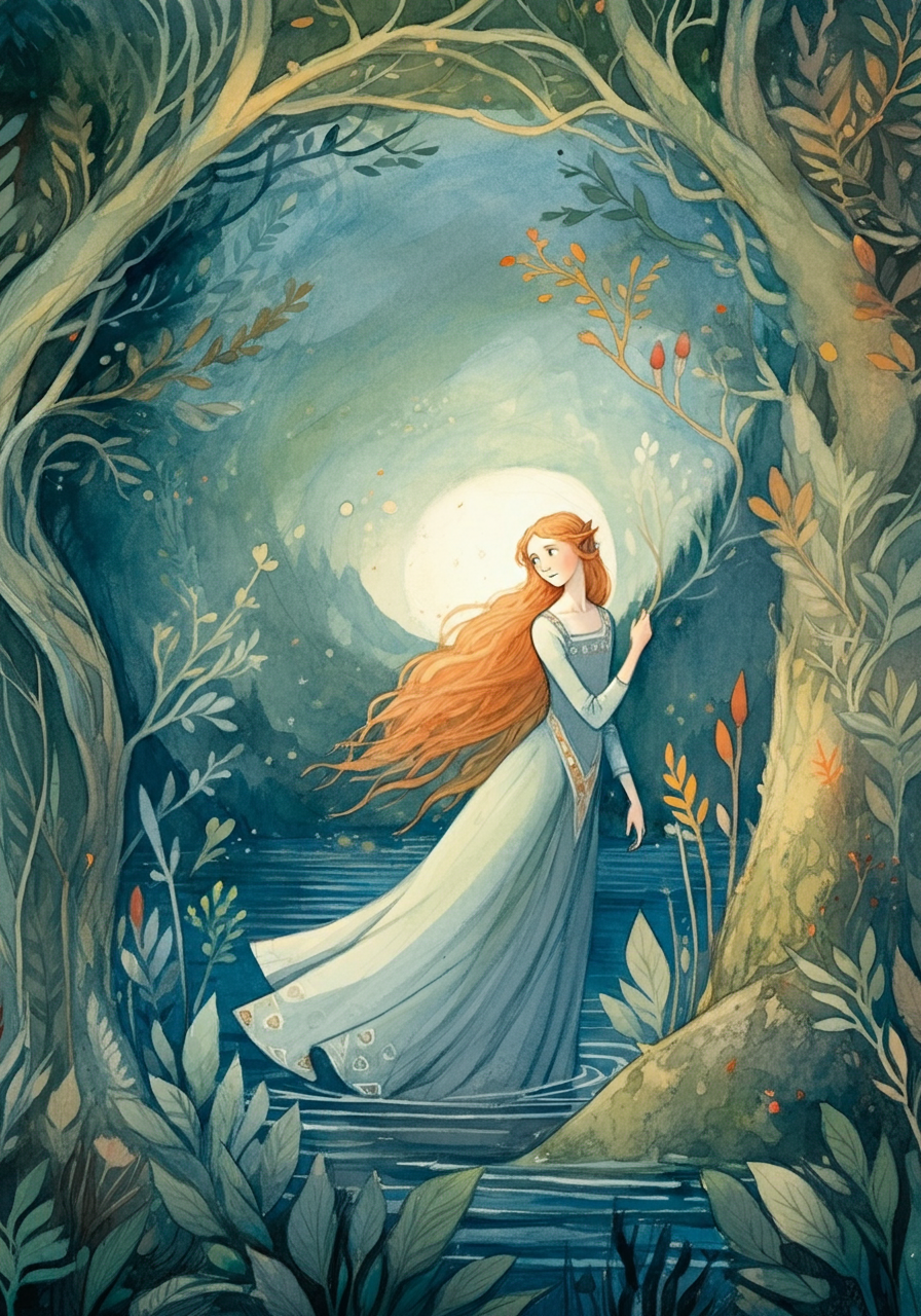 Cover: THE LADY of THE LAKE