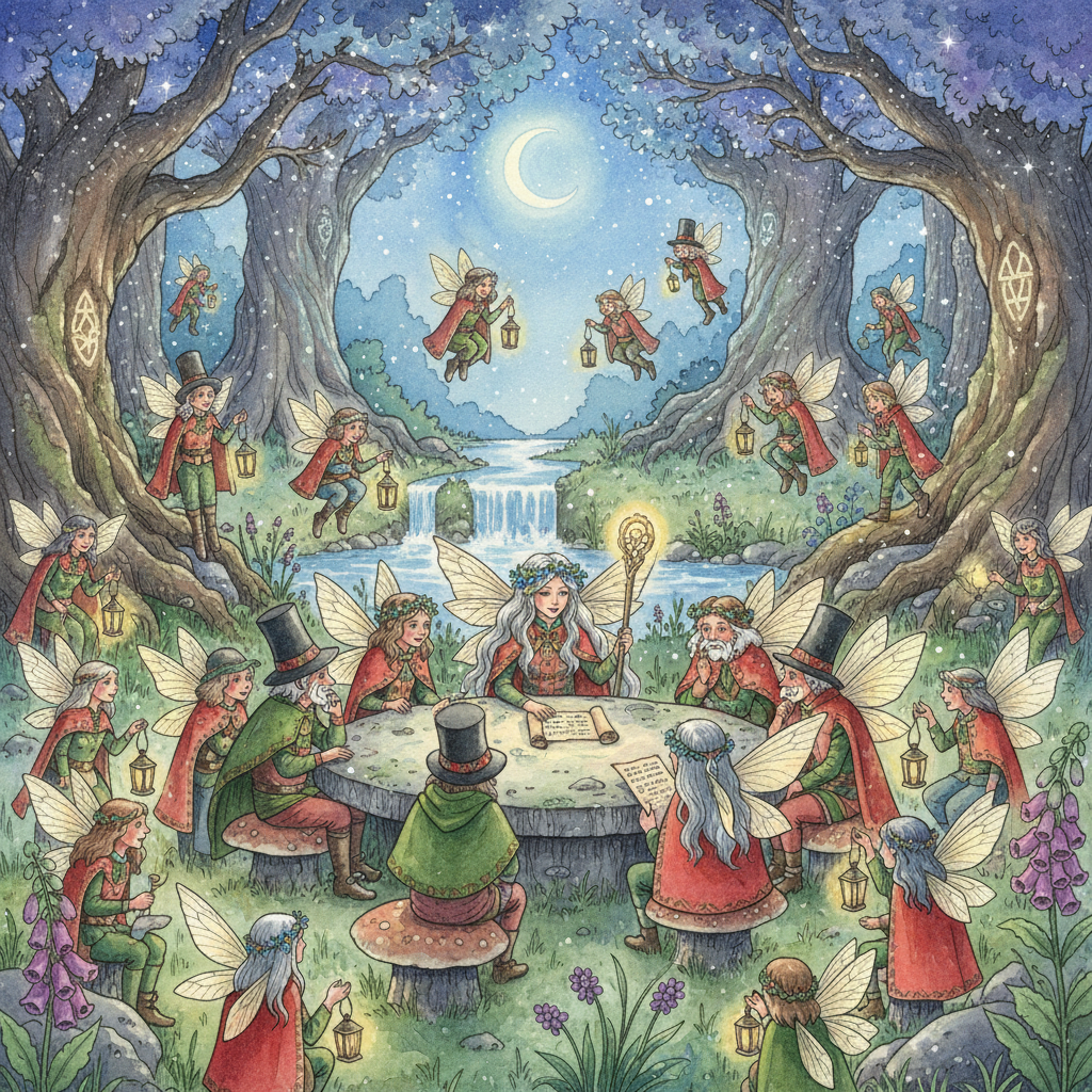 Cover: THE WELSH FAIRIES HOLD a MEETING