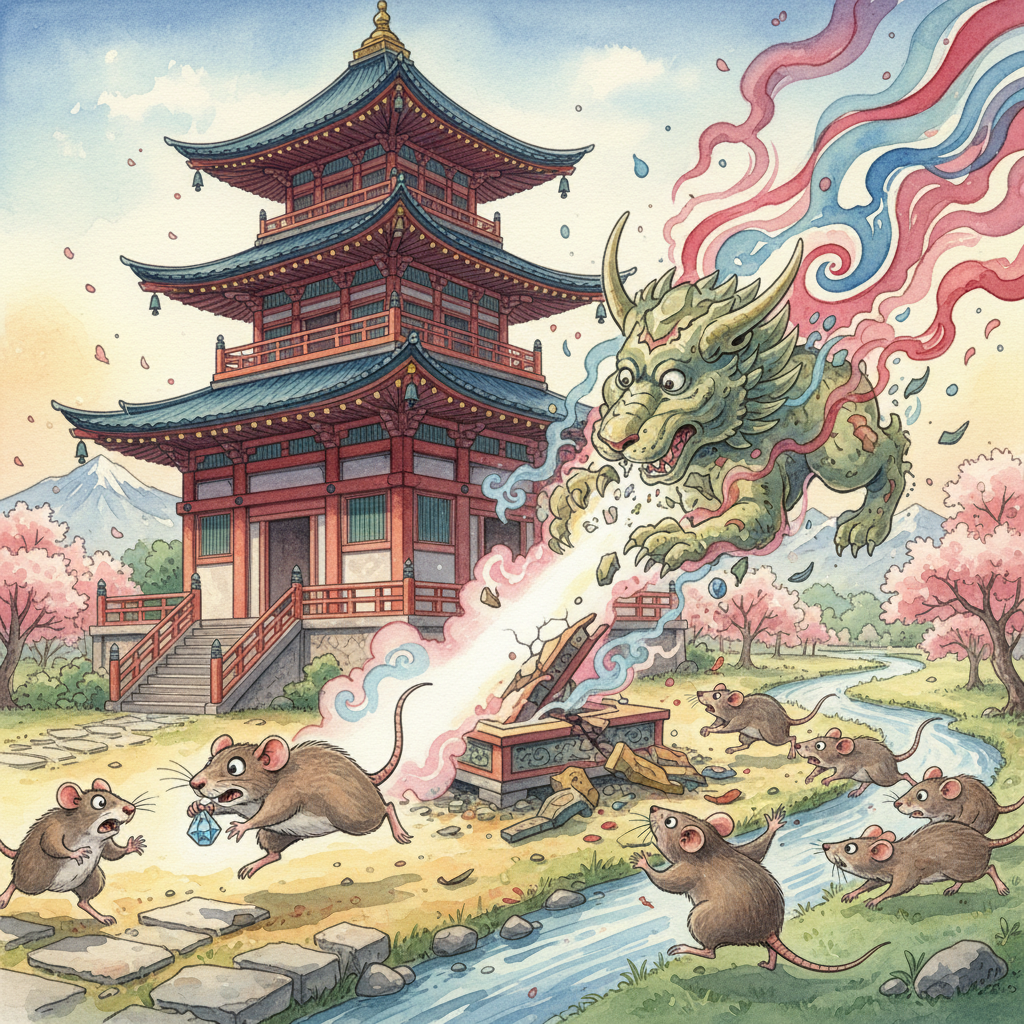 Cover: Les Rats Au Temple