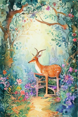 Cover: LE CERF MALADE