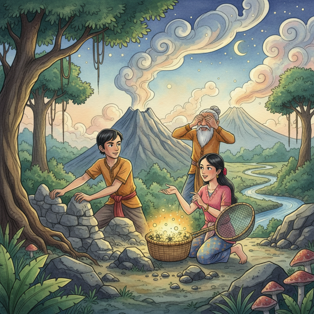 Cover: Terjadinya Gunung Batok