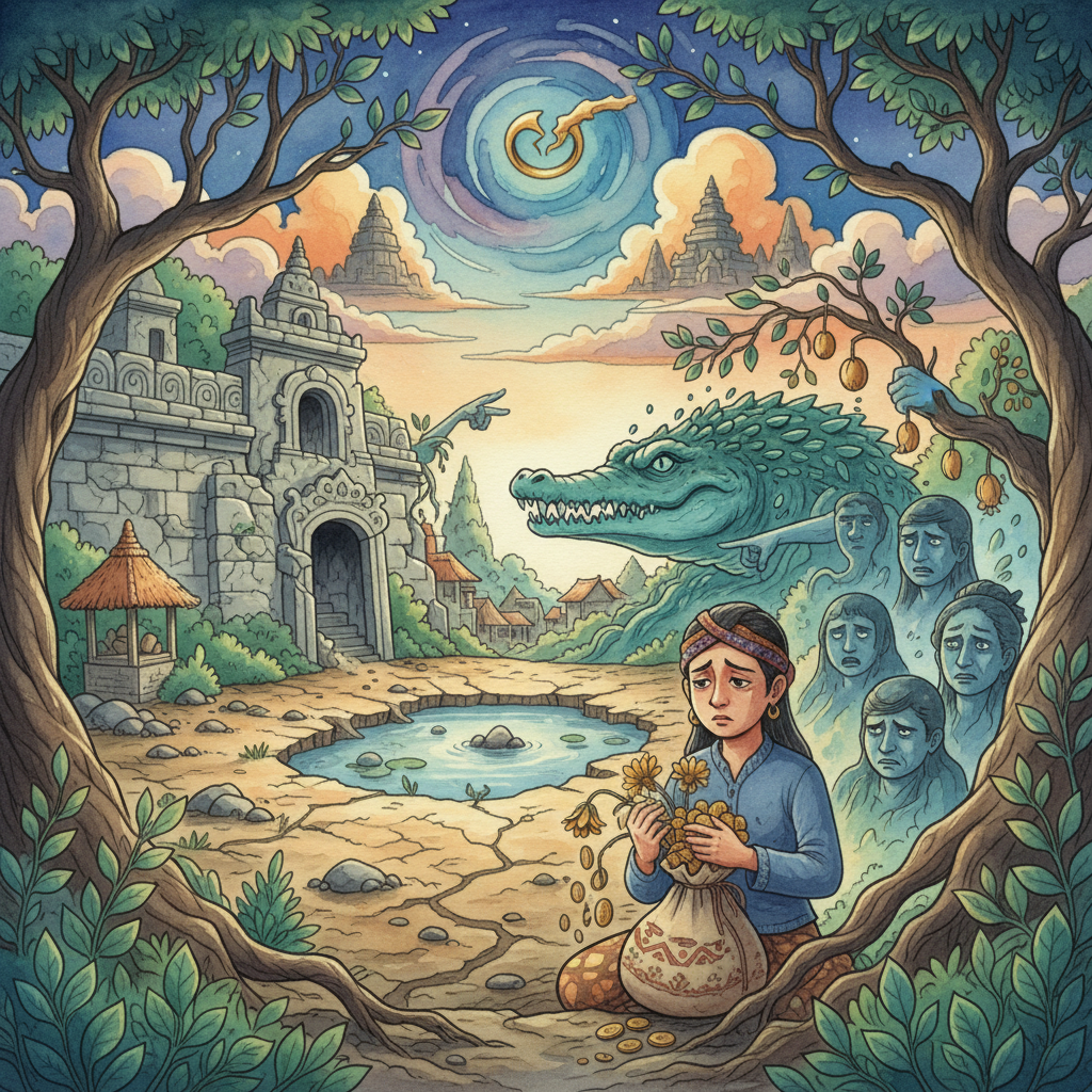 Cover: Terjadinya Telaga Ranu Grati