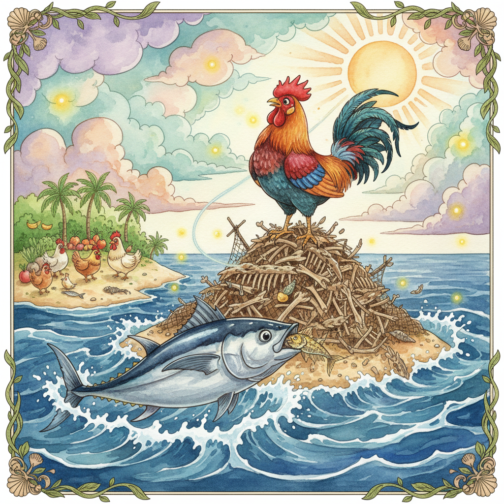 Cover: Ayam Dan Ikan Tongkol