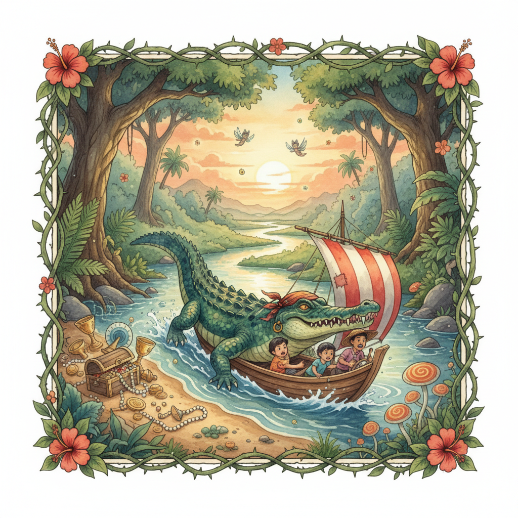 Cover: Buaya Perompak