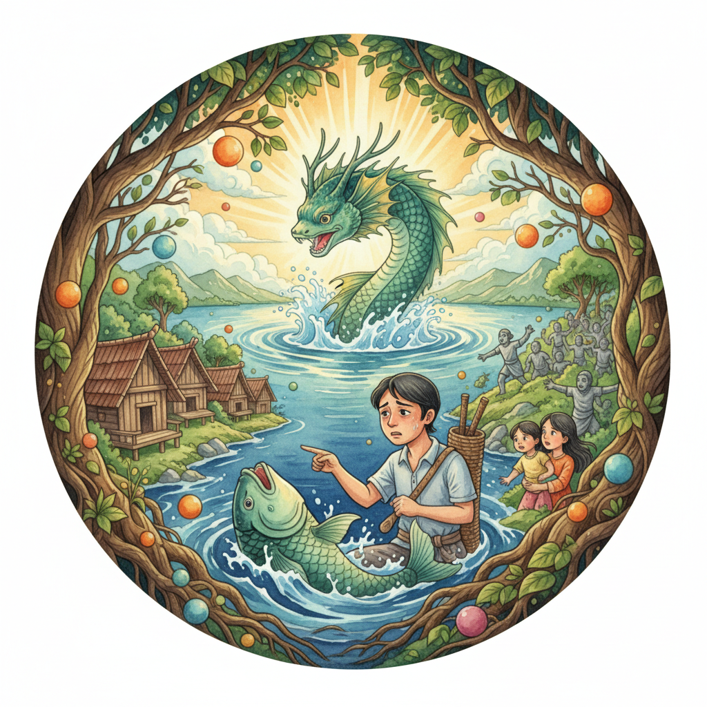 Cover: Terjadinya Danau Toba