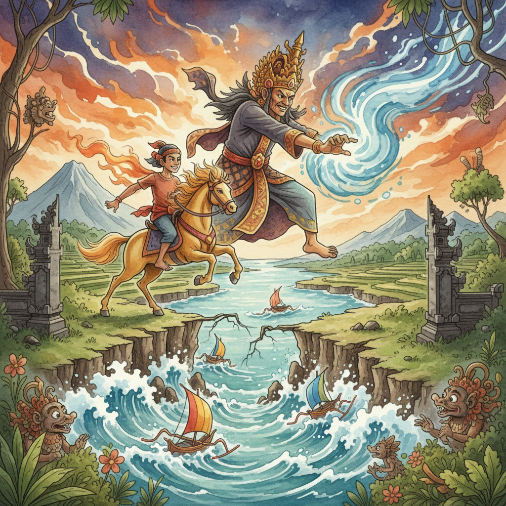 Cover: Terjadinya Selat Bali