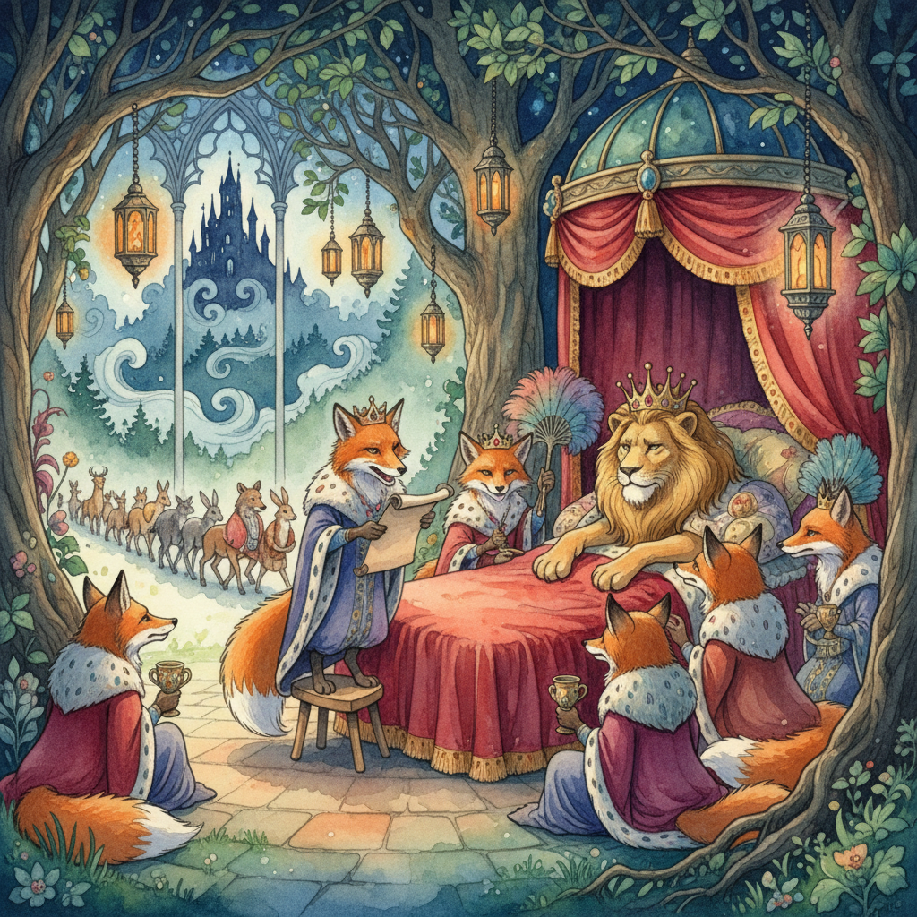 Cover: KRÓL CHORY I LISY